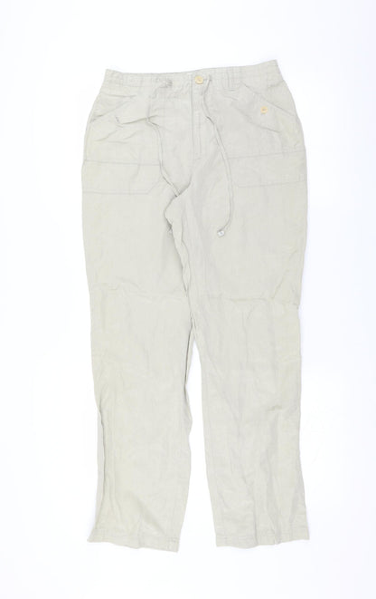 sayyes Womens Green   Trousers  Size 10 L28 in