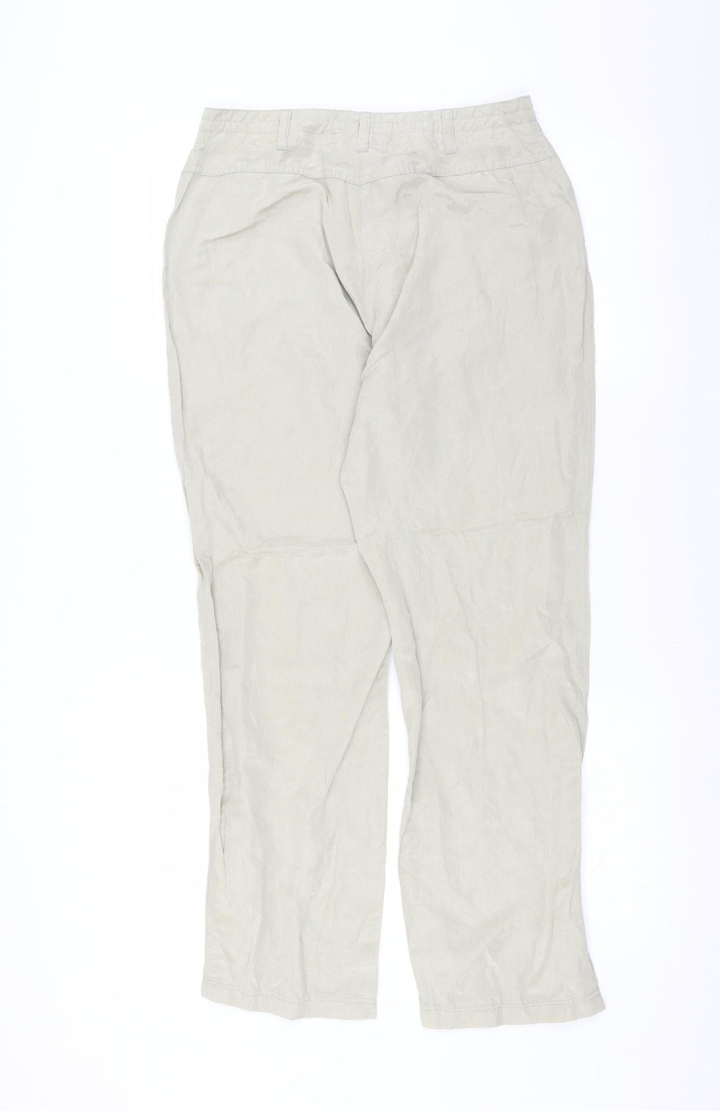 sayyes Womens Green   Trousers  Size 10 L28 in