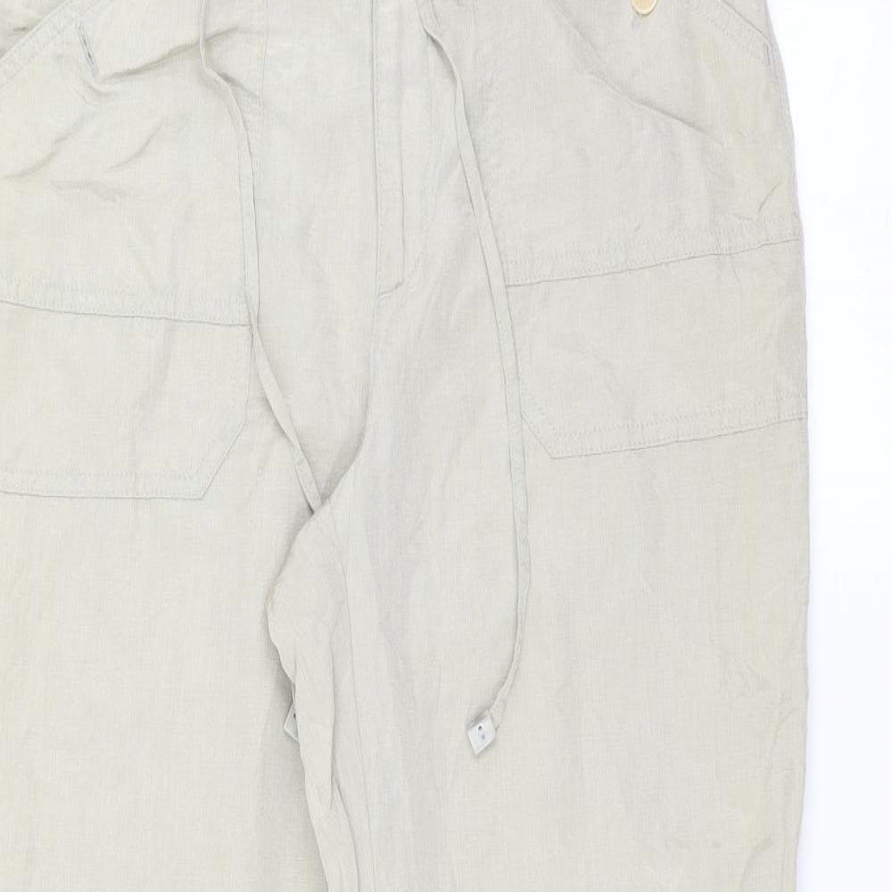 sayyes Womens Green   Trousers  Size 10 L28 in