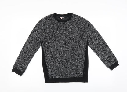Miss Evie Girls Black   Pullover Jumper Size 11-12 Years