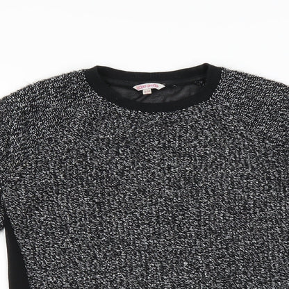 Miss Evie Girls Black   Pullover Jumper Size 11-12 Years