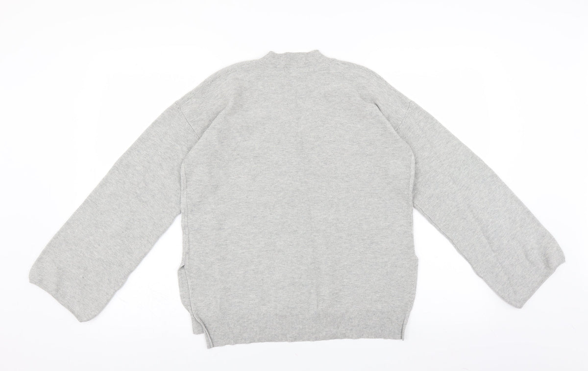 Marks & Spencer Womens Grey   Pullover Jumper Size 12