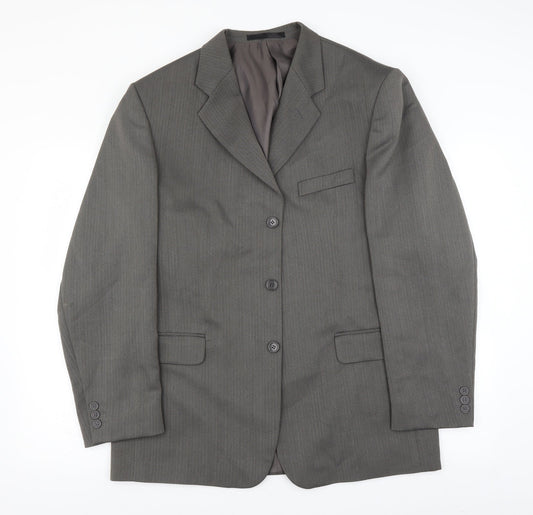 Mens UK Size 42 Zantos Regular Grey Suit Jacket