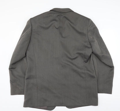 Mens UK Size 42 Zantos Regular Grey Suit Jacket