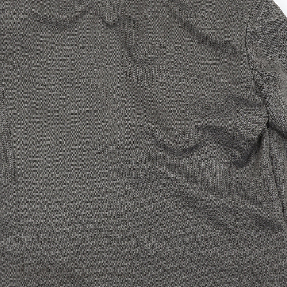 Mens UK Size 42 Zantos Regular Grey Suit Jacket