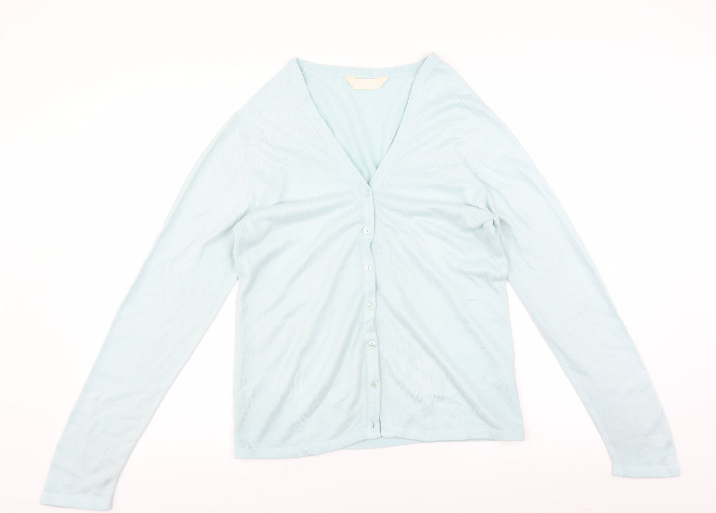 For Women Womens Blue   Cardigan Jumper Size 12
