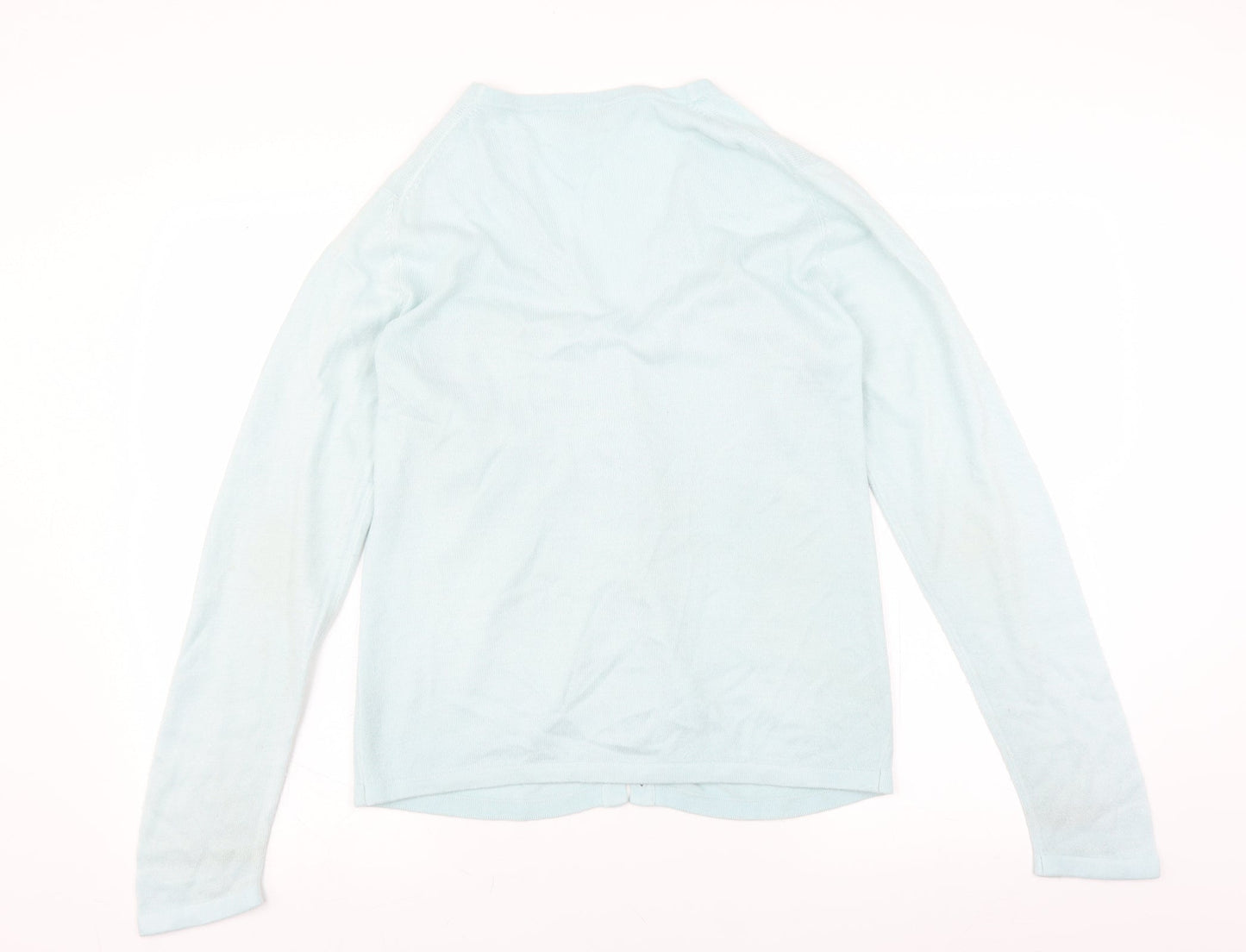 For Women Womens Blue   Cardigan Jumper Size 12