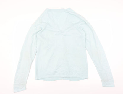 For Women Womens Blue   Cardigan Jumper Size 12