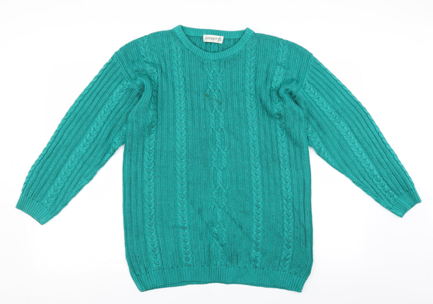 Jumper Womens Green   Pullover Jumper Size S
