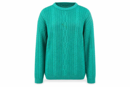 Jumper Womens Green   Pullover Jumper Size S