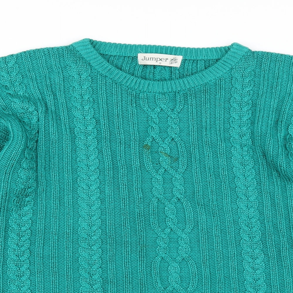 Jumper Womens Green   Pullover Jumper Size S