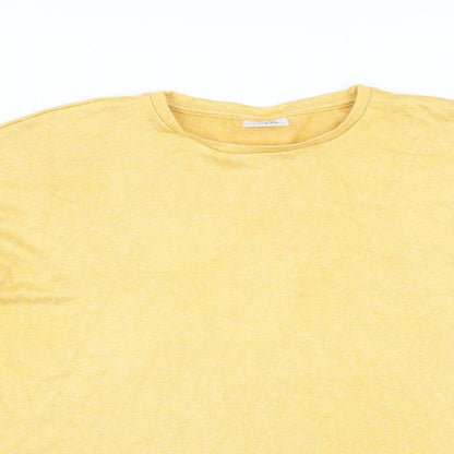 Zara Girls Yellow   Pullover Jumper Size 13-14 Years
