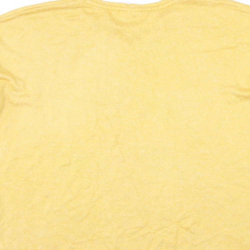 Zara Girls Yellow   Pullover Jumper Size 13-14 Years