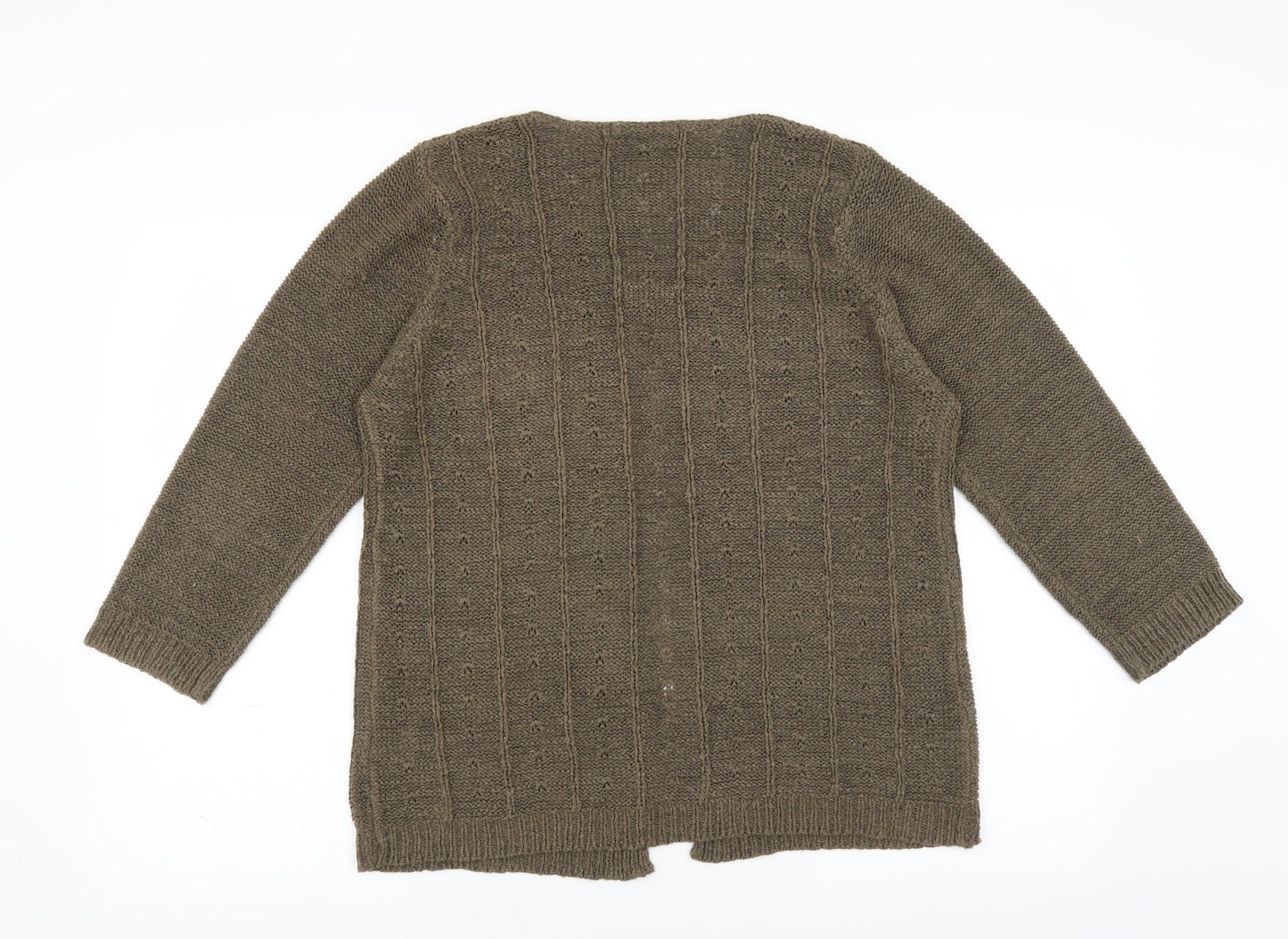 ORIGINALS Womens Green   Cardigan Jumper Size 16