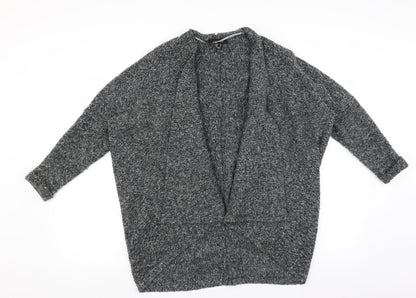 Primark Womens Grey   Cardigan Jumper Size 10