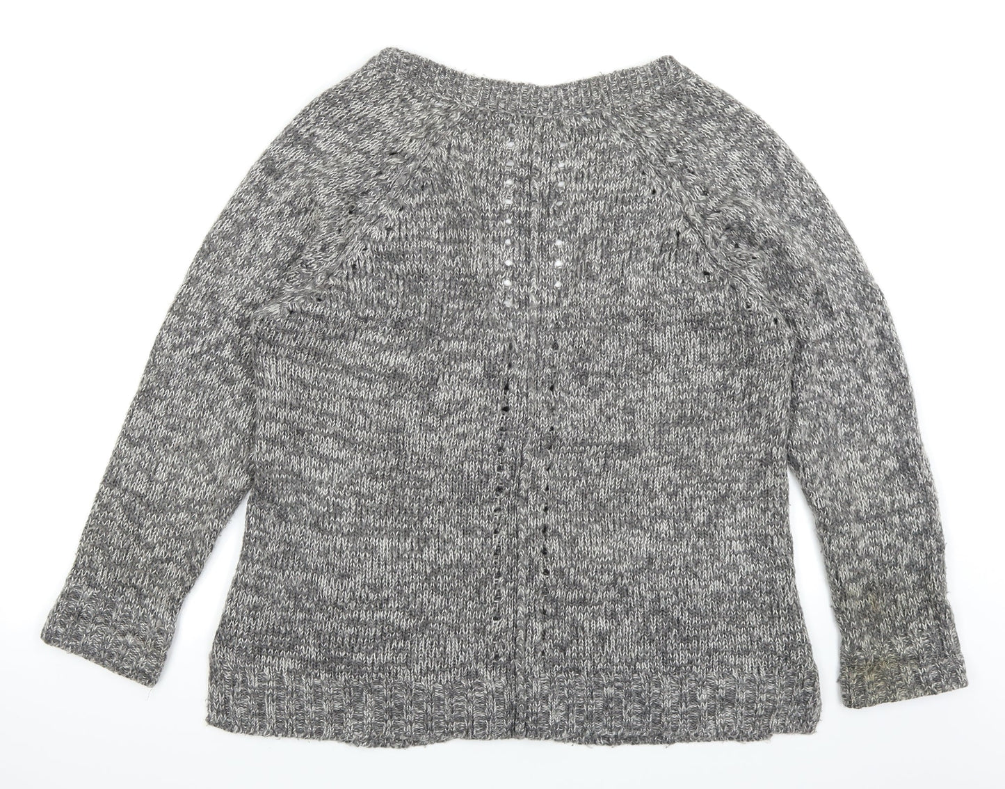 New Look Womens Grey   Cardigan Jumper Size 16