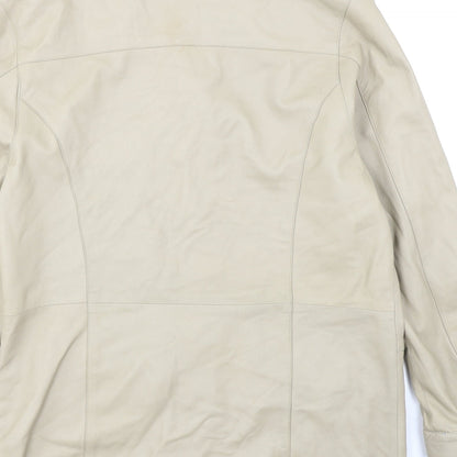 EFE Womens Beige   Overcoat Coat Size 12