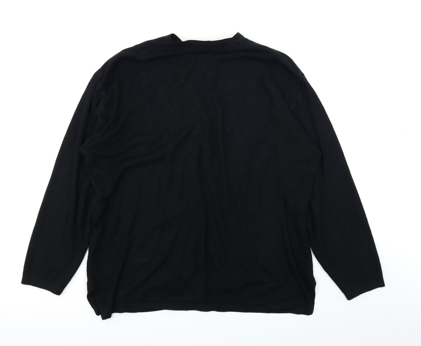 Daisy Leisure Womens Black   Cardigan Jumper Size L