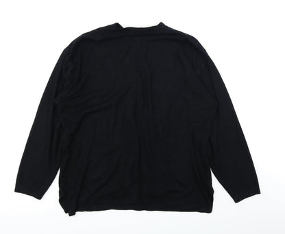 Daisy Leisure Womens Black   Cardigan Jumper Size L