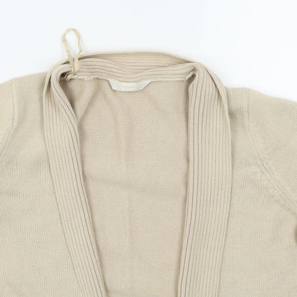 Authentic Womens Beige   Cardigan Jumper Size 18