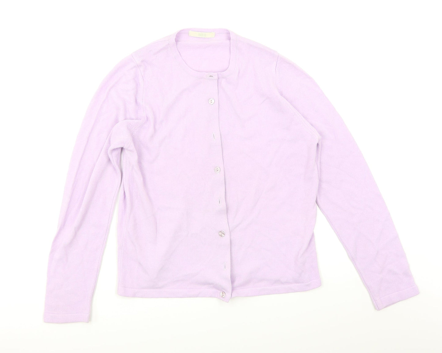 Marks & Spencer Womens Purple   Cardigan Jumper Size 12