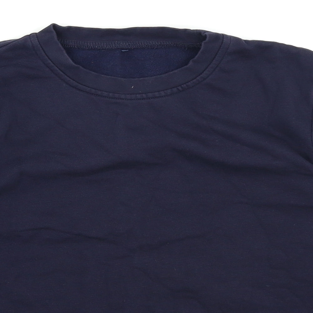 George Boys Blue   Pullover Sweatshirt Size 11-12 Years