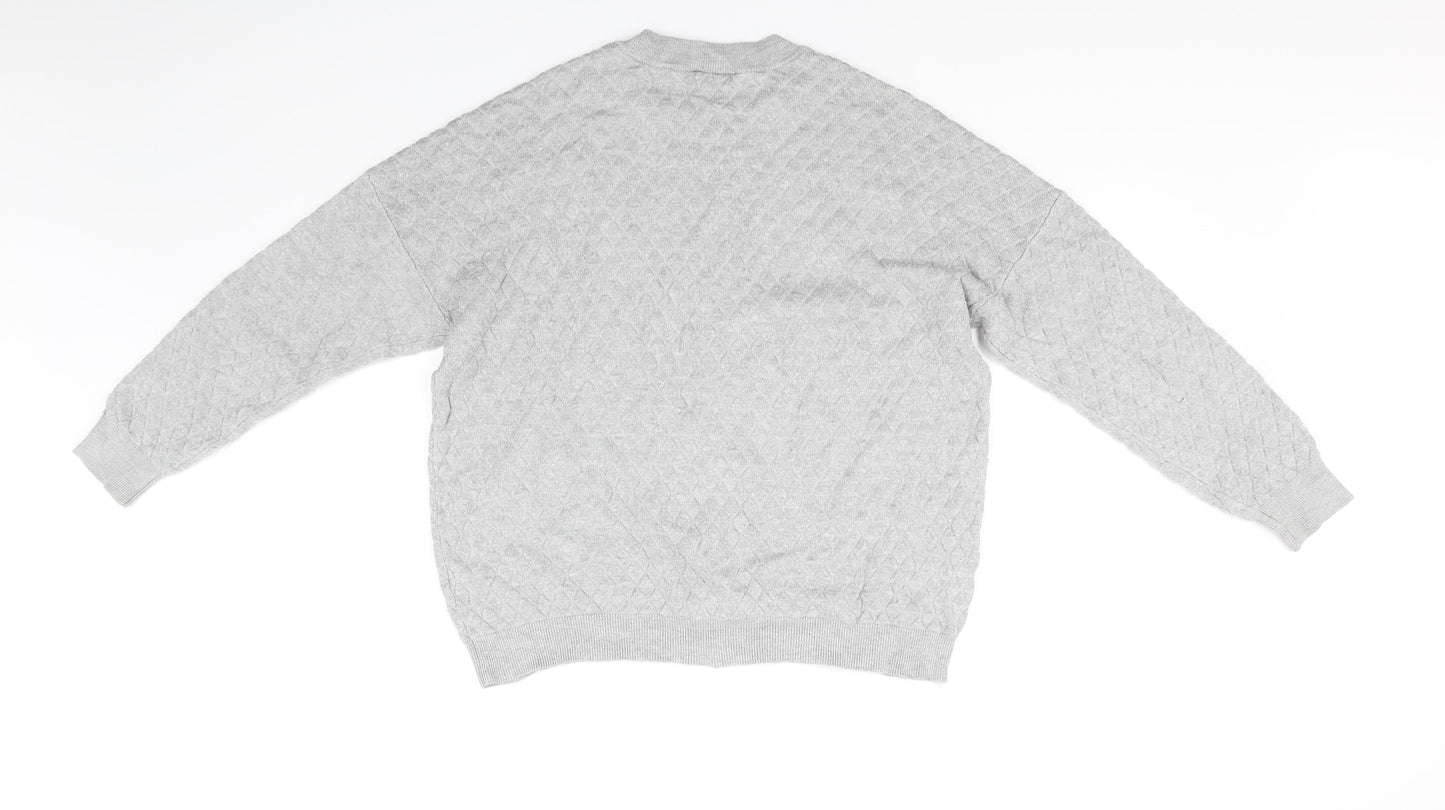 Topshop Womens Grey   Pullover Jumper Size 8