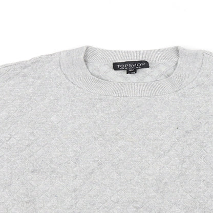 Topshop Womens Grey   Pullover Jumper Size 8