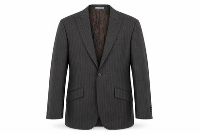 Next Womens Brown Geometric  Jacket Blazer Size 42