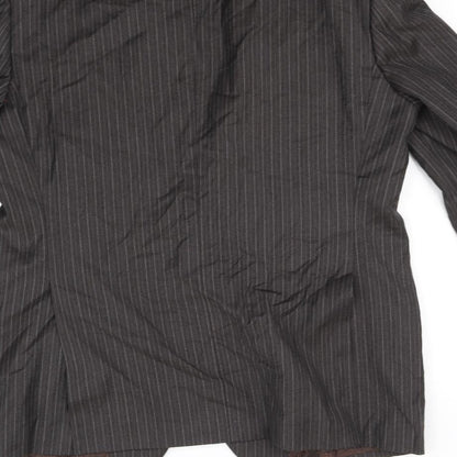NEXT Womens Brown Geometric  Jacket Blazer Size 42