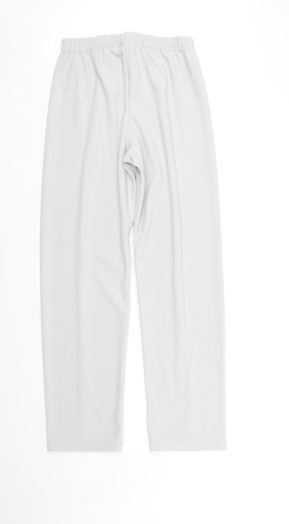 Womens UK Size 14 afibel Regular Fit  White Trousers