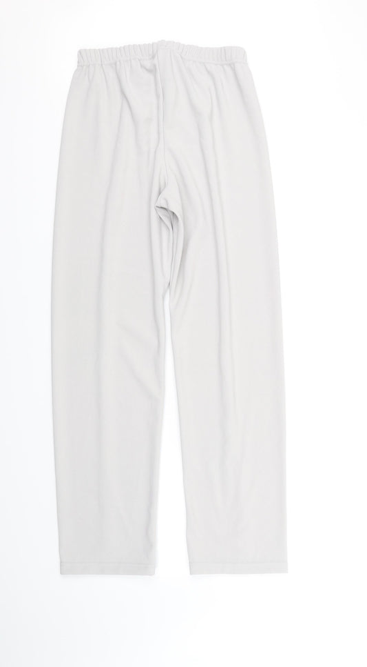 Womens UK Size 14 afibel Regular Fit  White Trousers