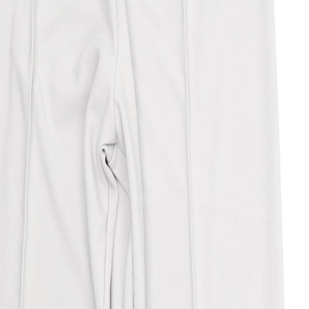 Womens UK Size 14 afibel Regular Fit  White Trousers