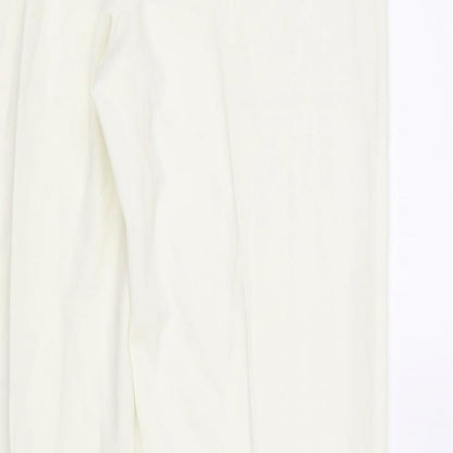 Womens UK Size 16 Sky Designs Regular Fit  White Trousers