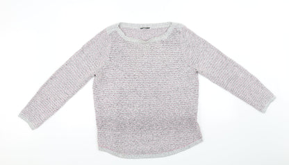 M&Co Womens Grey   Pullover Jumper Size 18