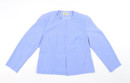 Ambiance Womens Blue   Jacket Blazer Size 16