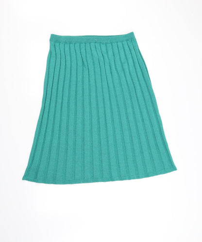 Equinox Womens Green   Flare Skirt Size 32 in