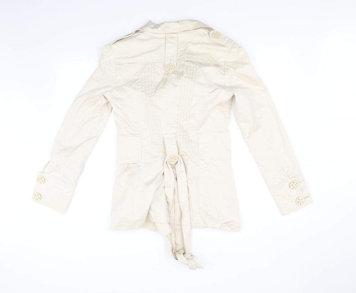 Villa Collection Womens Beige   Jacket  Size M