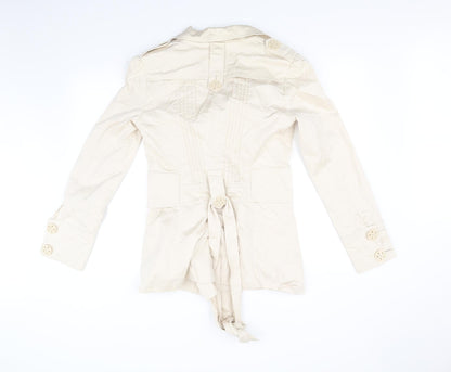 Villa Collection Womens Beige   Jacket  Size M
