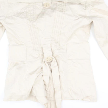 Villa Collection Womens Beige   Jacket  Size M