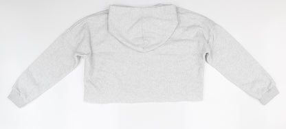 PRETTYLITTLETHING Womens Grey   Pullover Hoodie Size S