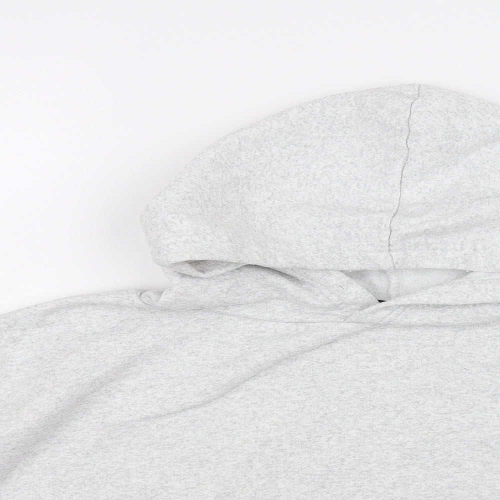 PRETTYLITTLETHING Womens Grey   Pullover Hoodie Size S