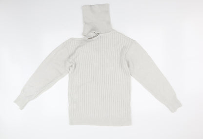 MissLook Womens Beige   Pullover Jumper Size S