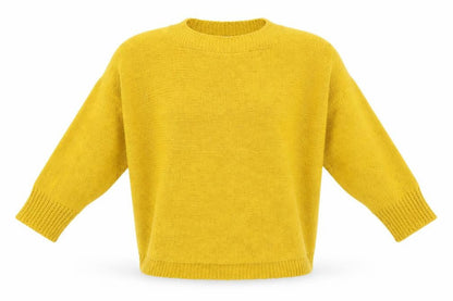 Isabella D Mens Yellow   Pullover Jumper Size M