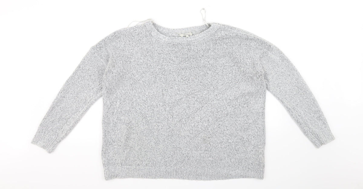 Peacocks Womens Grey   Pullover Jumper Size L