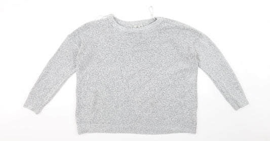 Peacocks Womens Grey   Pullover Jumper Size L