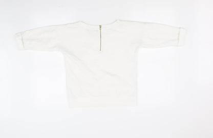 Atmosphere Womens White   Pullover Jumper Size 6