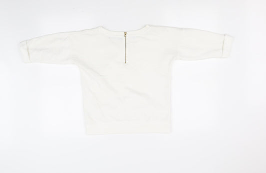 Atmosphere Womens White   Pullover Jumper Size 6