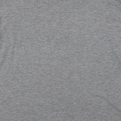 Womens UK Size L H&M Grey Basic T-Shirt