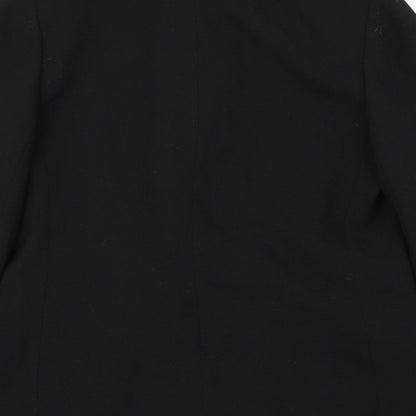Womens UK Size 12 Preworn Regular Black Blazer